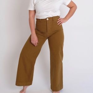 Jesse Kamm Sailor Pants Tobacco Size 10
